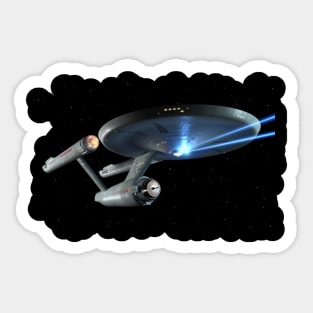 Fire Phasers Sticker